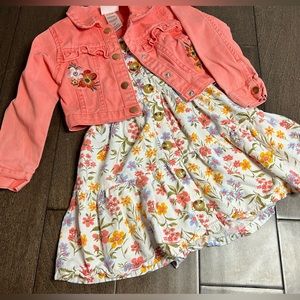 Toddler Girl Dress + Jacket 3T combo!